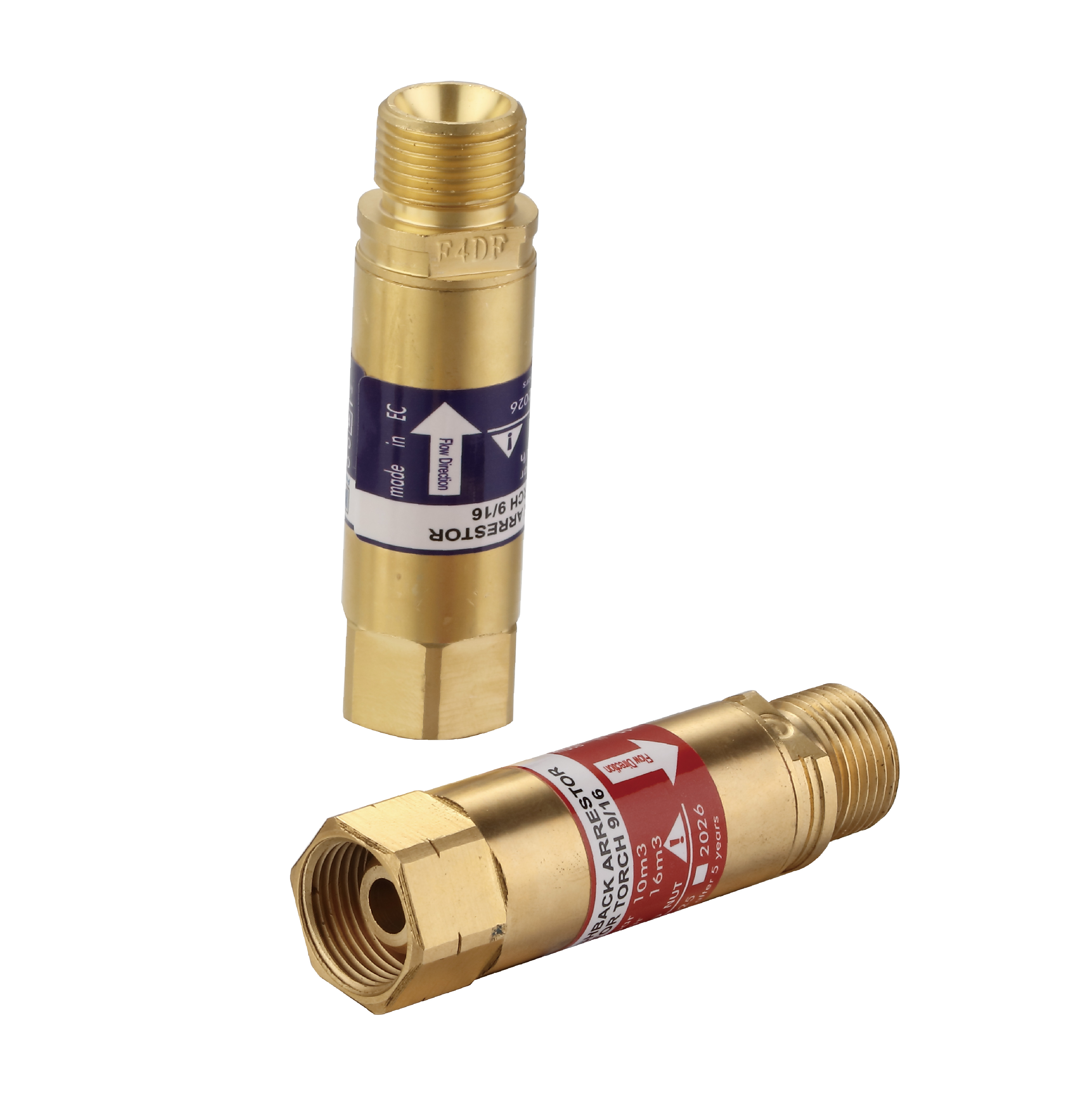Pełna nakrętka zabezpieczająca palnik/regulator serii 166