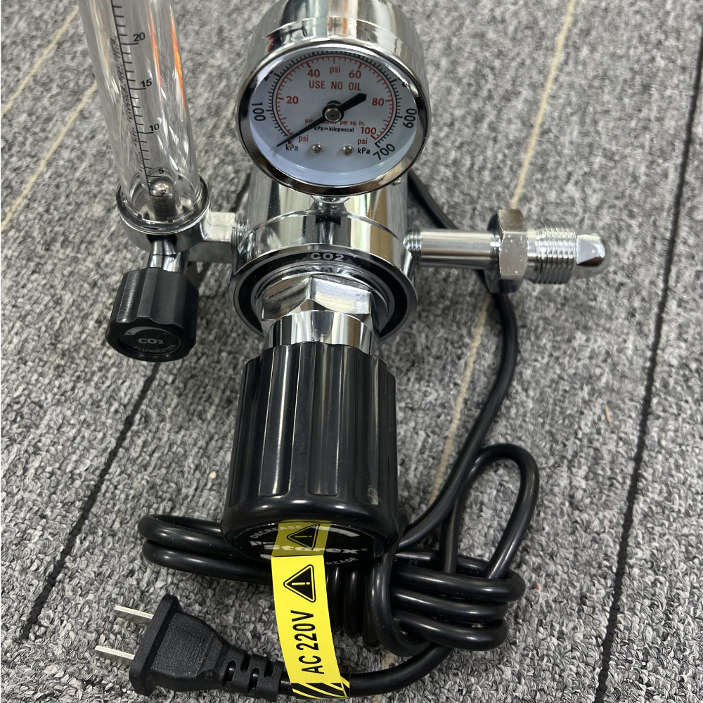 Przepływomierz regulatora podgrzewacza CO2 CRF586